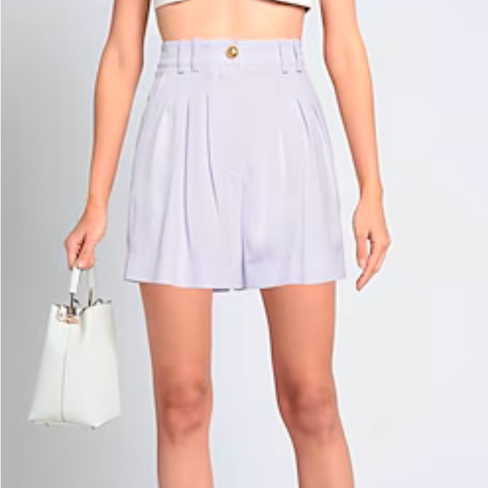 Balmain High-Waisted Shorts 36